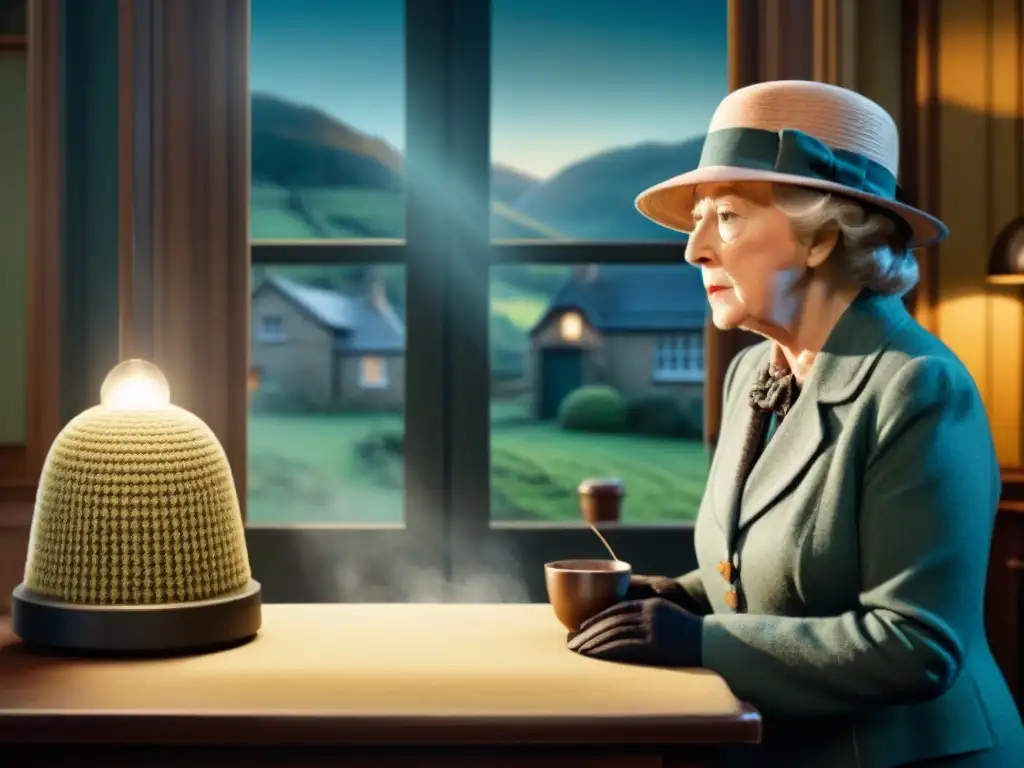 Evolution género detectives Miss Marple: contraste entre cine noir y novela ilustrada