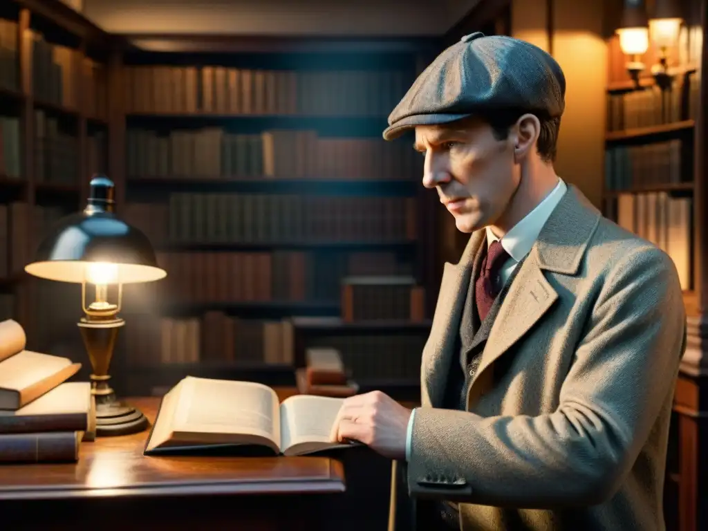 Un misterioso estudio victoriano con Sherlock Holmes y Dr